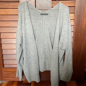 Brandy Melville (OS) oversized knit grey sweater